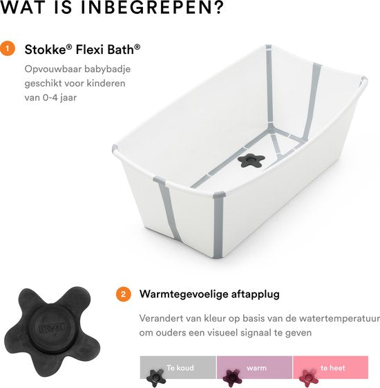 Stokke Flexi Bath Babybad - Wit