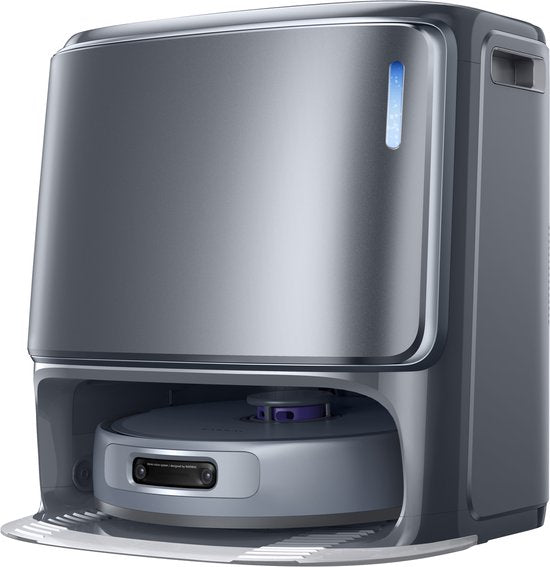 Narwal Freo Z10 Ultra Robotstofzuiger met Zelflozend Basisstation, 18.000Pa Zuigkracht, AI Vision, DirtSense Technologie, Klitvrije Borstel, 45-75°C Heet Water Wassen, LDS Navigatie, 8N Dweilen, Grijs