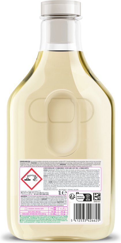 Ecover Wasmiddel Essential Wol- en Fijnwas 22 Wasbeurten 1000 ml
