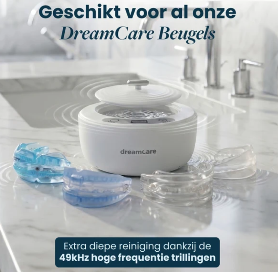 DreamCare UltraPod - Ultrasone Reiniger - Wit - 5 Tijdsstanden, Reinigt in 60 Seconden