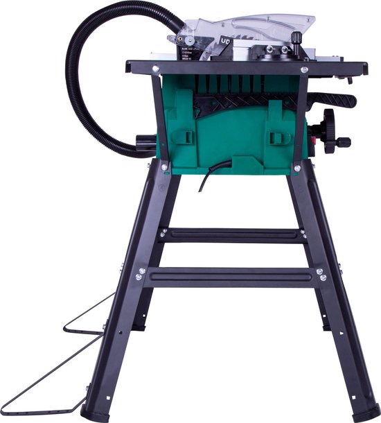 VONROC Zaagtafel – 1500W – Ø210MM – 40T zaagblad – Incl. onderstel