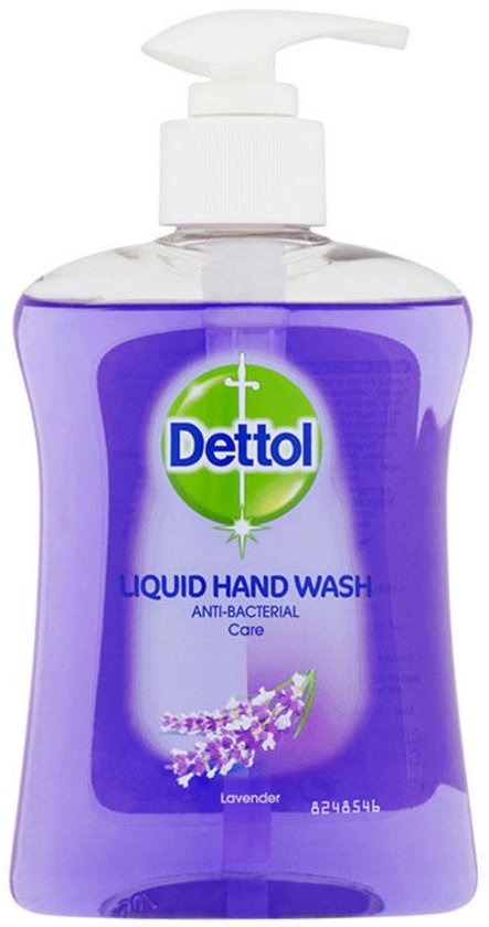 Dettol Wasgel - Verzachtend met lavendel en druifextracten - Handzeep - 250 ml