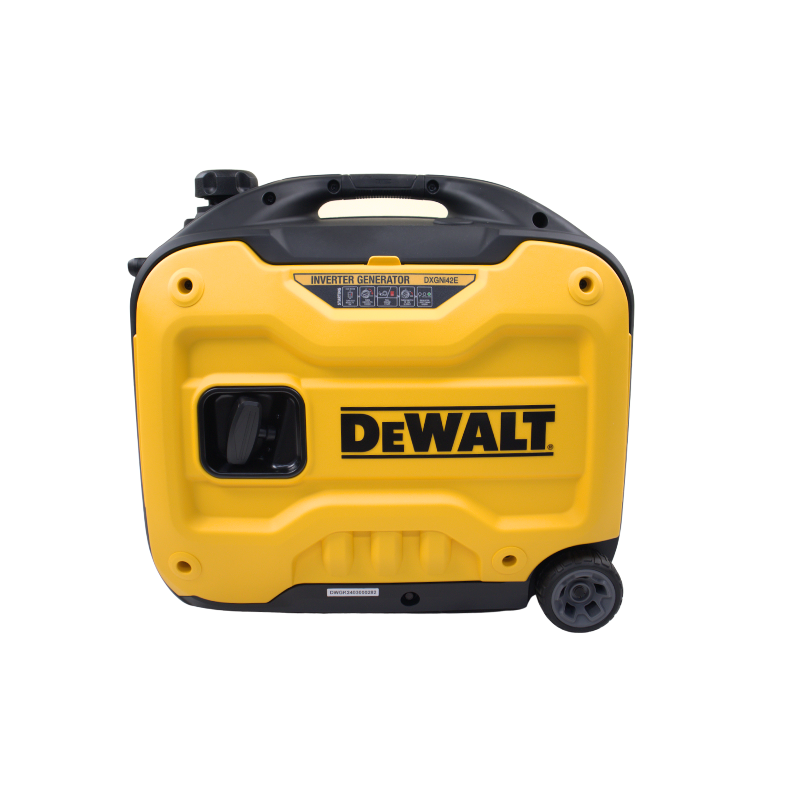 DeWALT DXGNi42E Inverter Benzine Generator 4200W – Geel/Zwart – 59,5 x 45 x 50 cm
