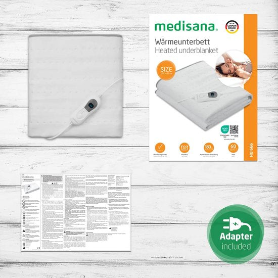 medisana HU 666 Elektrische warmte onderdeken