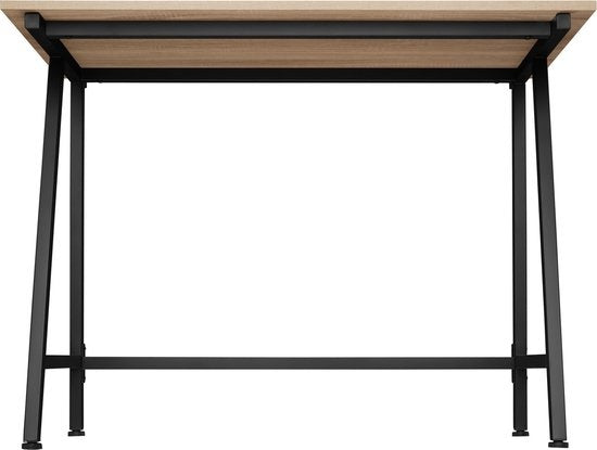 tectake® - Bureau Newton industrieel lichtbruin - 100 x 50 x 77 cm - 404422