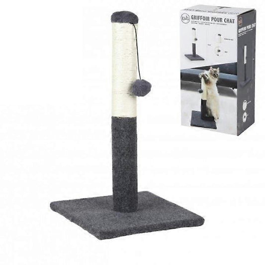 Pet Supplies Krabpaal 53 cm - Compact - Polyester - Duurzaam - Beige/Grijs