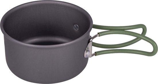 Bo-Camp - Pannenset - Explorer - 2-Delig - Hard anodized - Aluminium