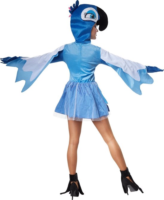 Dressforfun Geestige paradijsvogel XXL - verkleedkleding kostuum halloween verkleden feestkleding carnavalskleding carnaval feestkledij partykleding - 302500