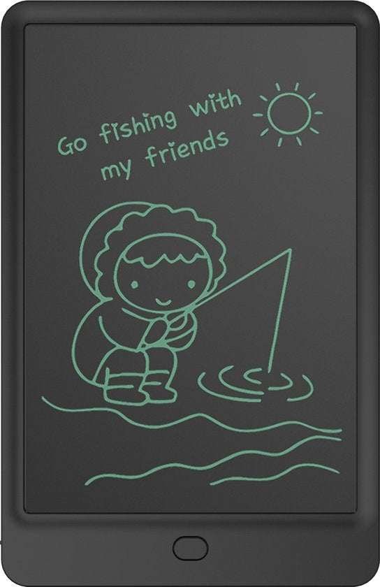 Denver Tekentablet LWT10510 - Kindertablet alternatief voor tekenen op papier - Magisch tekenbord 10.5 inch- Zwart