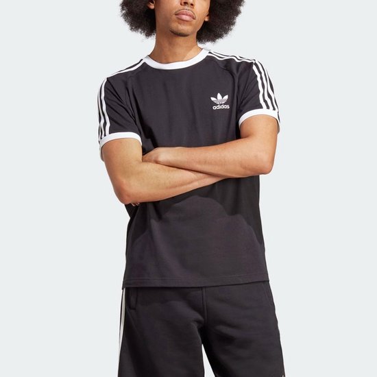 adidas Originals Adicolor Classics 3-Stripes T-shirt - Heren - Zwart - L