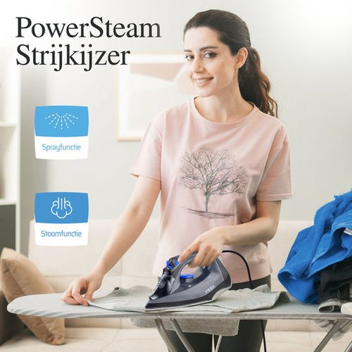 Vaive PowerSteam 2200 Strijkijzer - Stoomstrijkijzer – Iron - stoomstrijkijzers - 2200W – 350 ML Watertank - Stoomstootfunctie