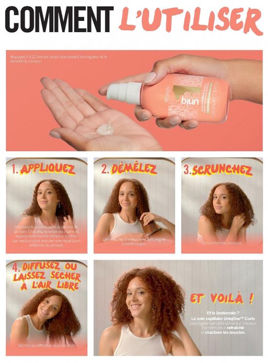 Revlon - Uniq One All In One Treatment Curls - 230ml