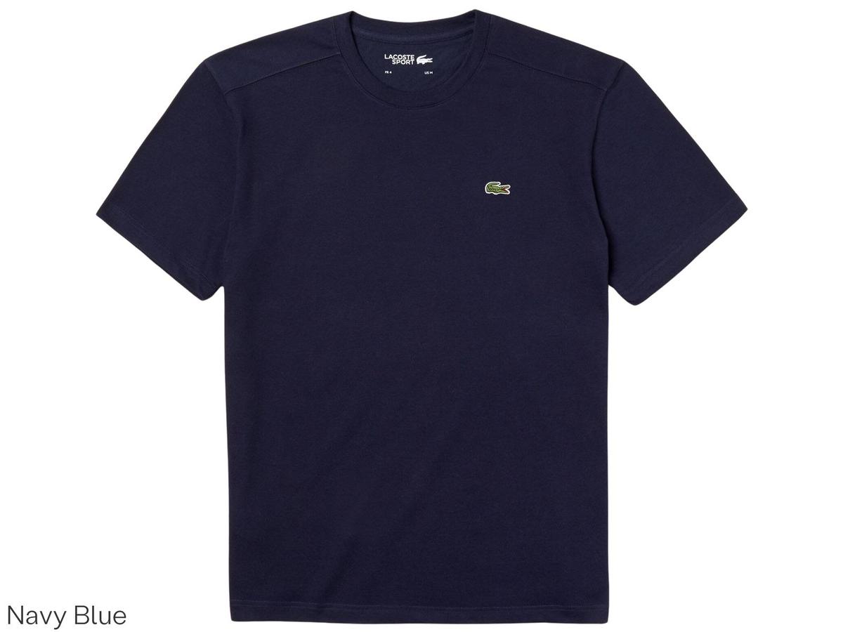 Lacoste Ultra Dry Performance T-Shirt - Sneldrogend en Ademend - maat 7 - Zwart