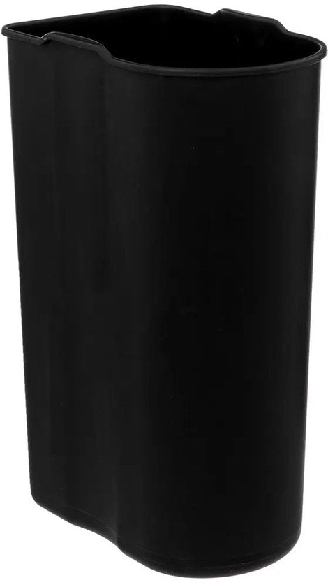 5Five Prullenbak/pedaalemmer Ariane - zilver - rvs metaal - 30 liter - 42 x 25 x 62 cm - keuken