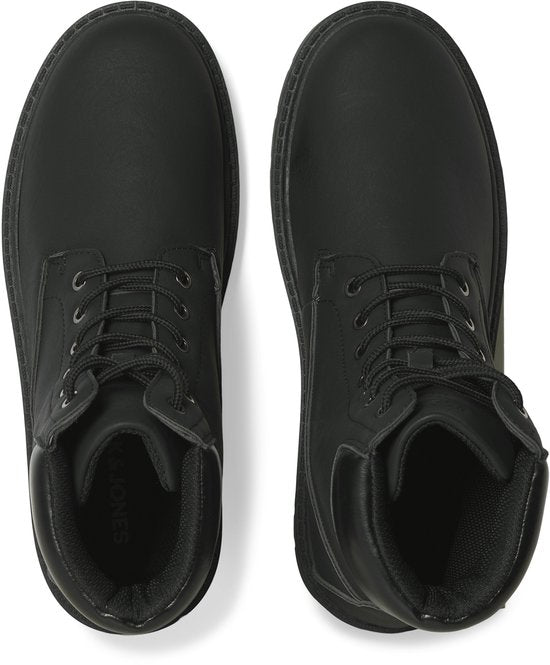 Jack & Jones - Heren Veterschoenen Thames Boot - Zwart - Maat 42