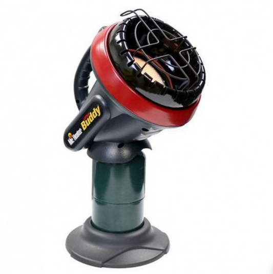 Mr. Heater Little Buddy Gaskachel 1,1 kW - 26 x 20,5 x 45,5 cm - Propaan & Butaan, Piëzo-ontsteking