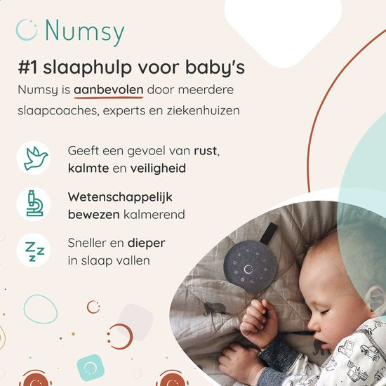 Numsy - Move White Noise Machine Baby - Witte Ruis Machine
