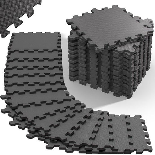 MONZANA 36x Vloerbeschermer \ \ - 29,5x29,5cm Antislip Uitbreidbaar - Grijs