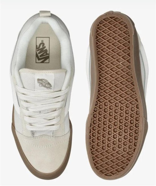 Vans Knu Skool Schoenen Beige EU 38 Man,Vrouw