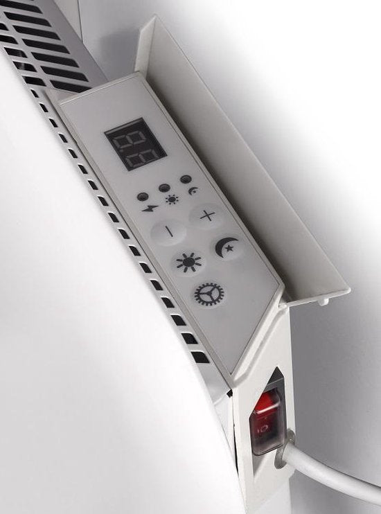 Mill IB1200DN - Stalen paneelverwarming - 1200 Watt - tot 18m2 - 100% stil - geschikt voor de badkamer