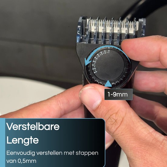 Wellshave 5 in 1 Baardtrimmer Mannen - Trimmer Baard en Lichaam - Bodytrimmer heren - Bodygroomer mannen