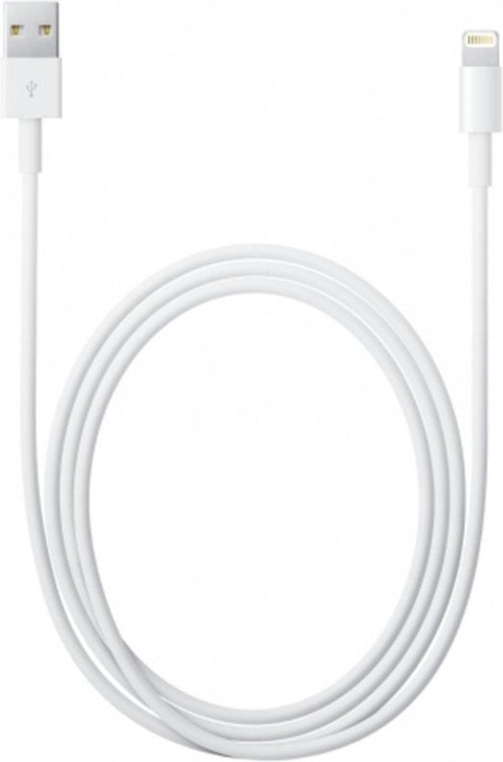 Apple - Lightning Oplaadkabel - USB‑A naar Lightning - 12W - 2m - Wit