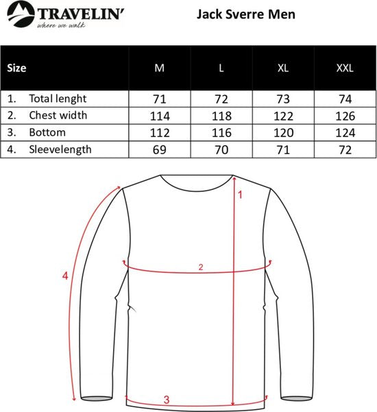 Travelin' Jack Sverre Men - Softshell Herenjas - Fleece voering - Maat L - Zwart
