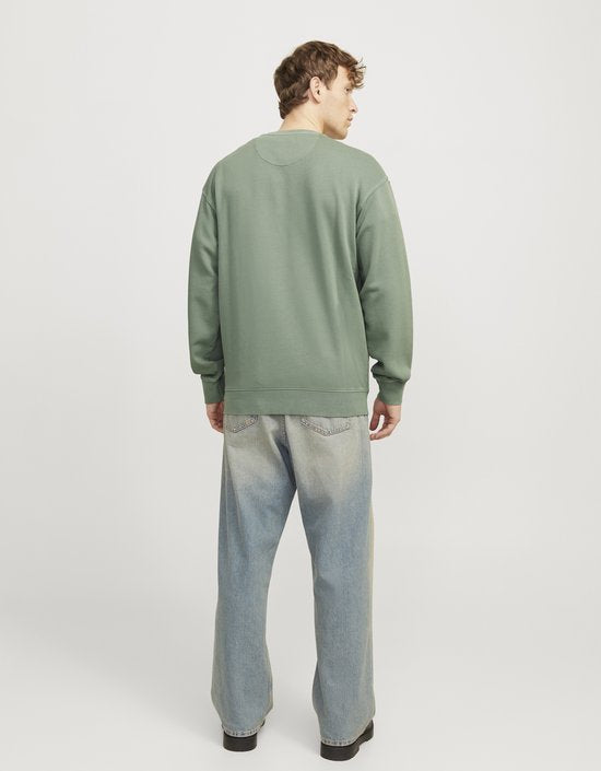 JACK&JONES - JJECHARGE FADED SWEAT CREW NECK NOOS - Heren - maat XL - Sweaters