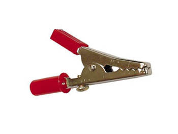 Standaard Krokodillenklem 55Mm Met Schroefaansluting - Rood