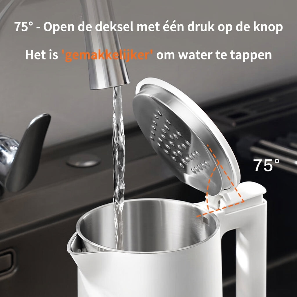 Ochama elektrische waterkoker - 1,7 liter - 1500 W