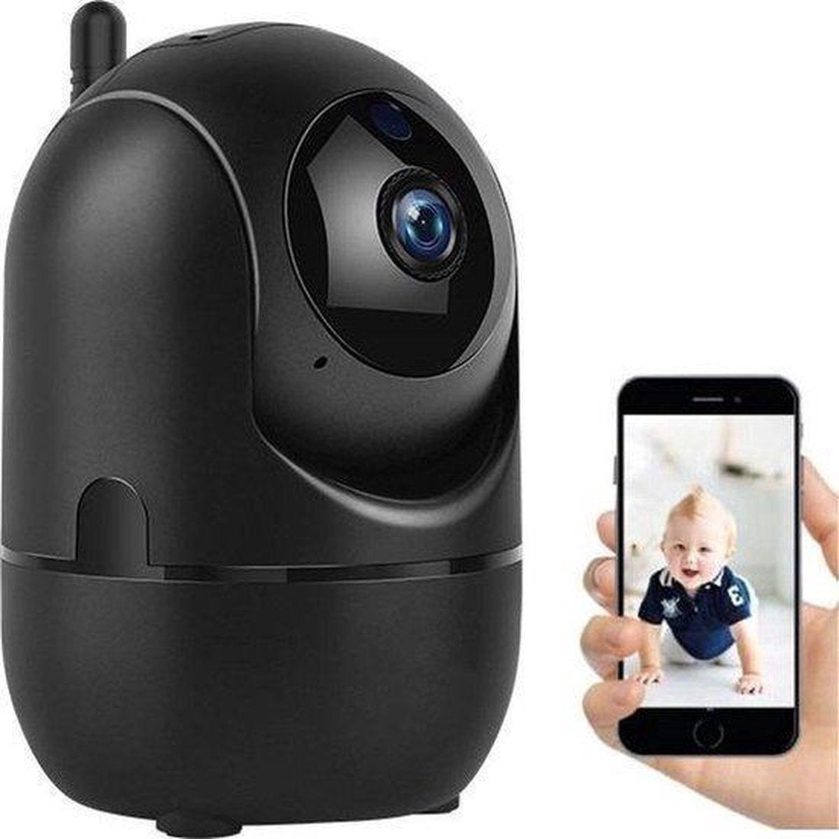 Fuegobird Beveiligingscamera  - Indoor Baby - 1080P  - Wit