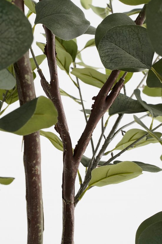 Mica Decorations Eucalyptus Kunstplant in Bloempot - H95 x Ø55 cm - Groen