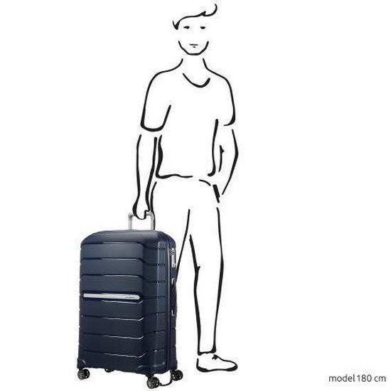 Samsonite Flux Spinner Reiskoffer – 75 cm – 4 wielen – Navy Blue
