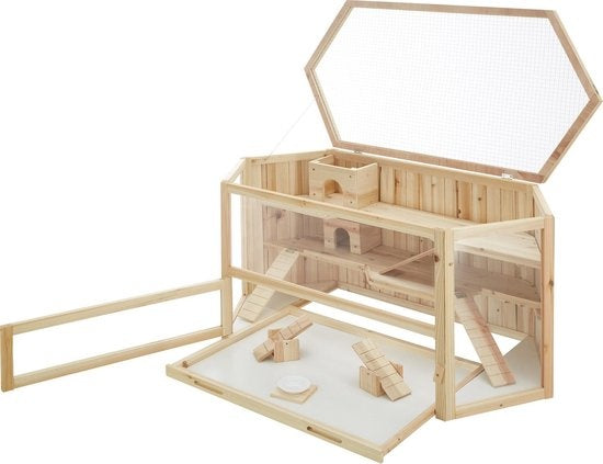 tectake Hamsterkooi 115 x 60 x 58 cm - 403227