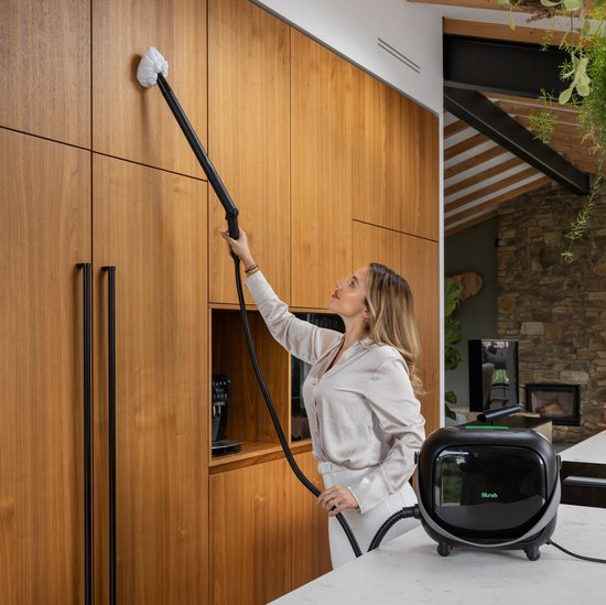 Skrub Stoomreiniger The Big One - 45 minuten lang stomen - 20 accessoires - Handstomer - 1500w
