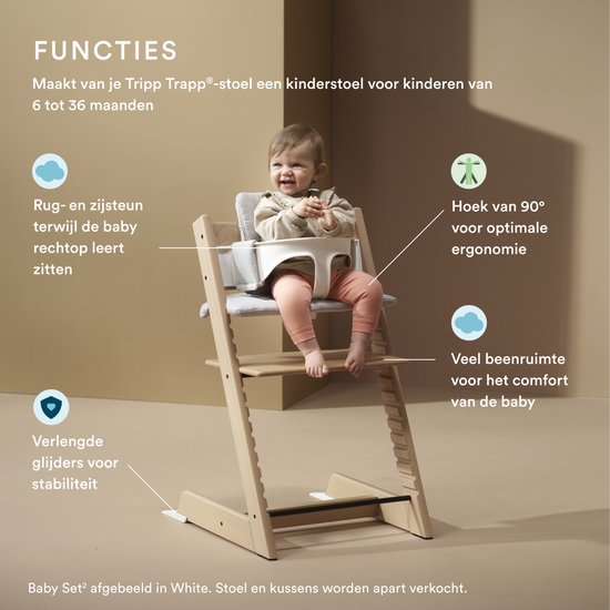 Stokke® Tripp Trapp® Baby Set V2 | Heather Mauve