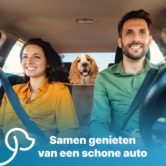 Jake en Jacky Hondendeken XXL Met Achterbankverlenger - Autodeken Hond Met Harde Bodem - Beschermhoes Auto - Hondenkleed - Inclusief Autoriem & Opbergtas
