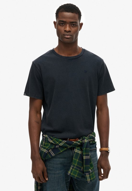 Superdry - Essentials Relaxed T-shirt - Heren - Maat M - Donkergrijs