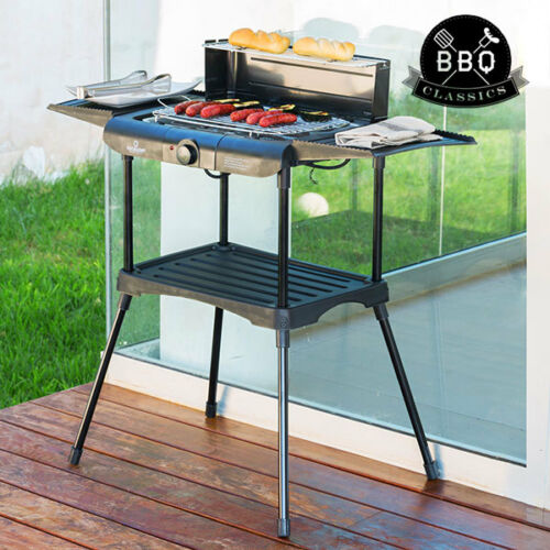 Excellent Electrics Elektrische Barbecue - Grilloppervlak (LxB) 36x24 cm - 2000W - Zwart
