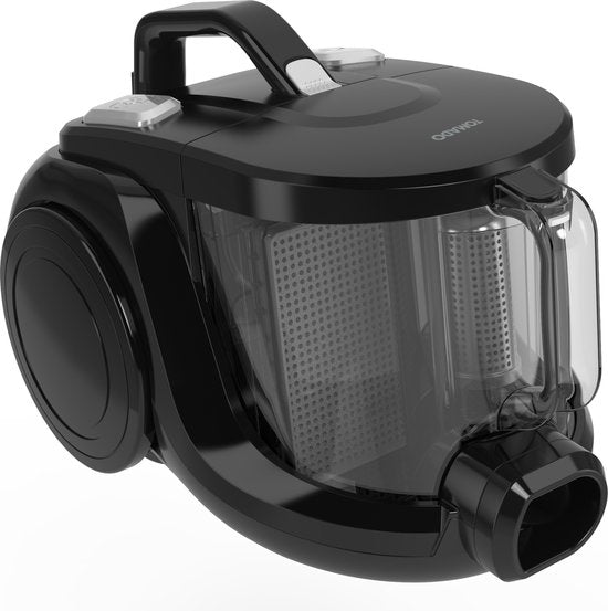 Tomado TVC2501B - Stofzuiger zonder stofzak - 2.5 liter - HEPA 12 filter - Lichtgewicht - Zwart