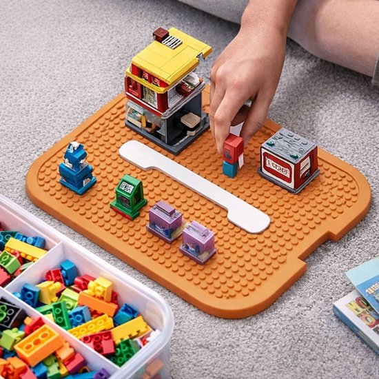 Ceruzo Speelgoed Opbergbox – 4 lagen – Transparant – Stapelbaar – Organizer- Inzetbakken