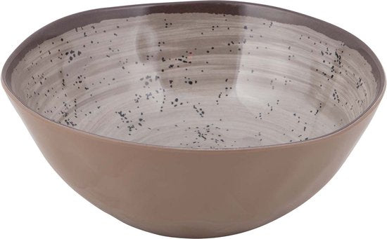 Bo-Camp - Servies - Halo - 12 Stuks - Beige