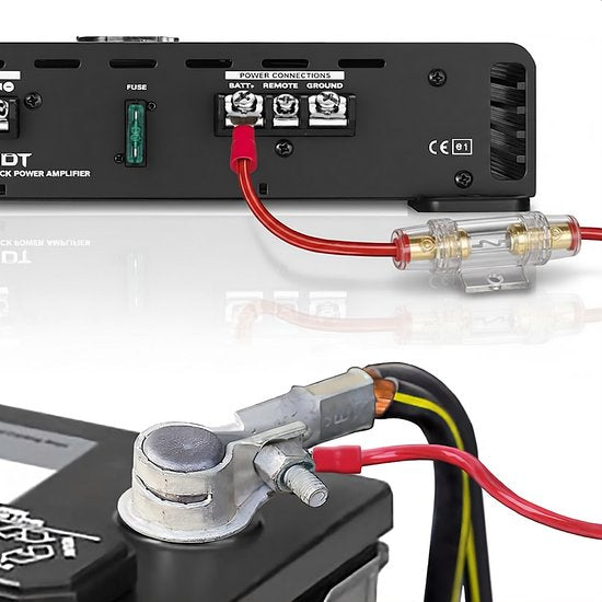Subwoofer Kabelset - Compleet Audio Bedradingsset - Geschikt voor Autogeluidssystemen - Skoov