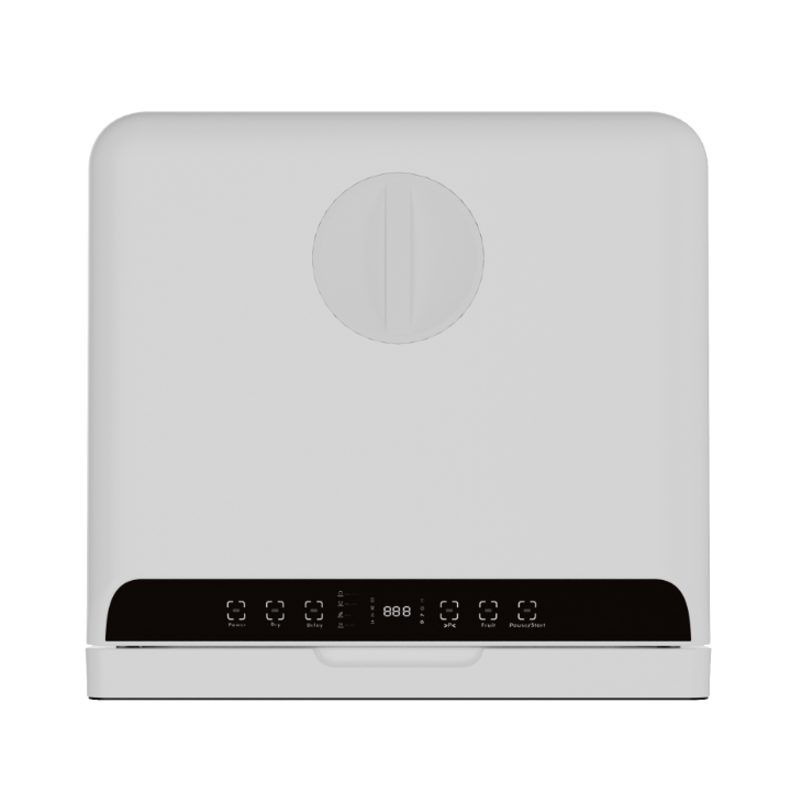 ELEGO Mini Vaatwasser Vrijstaand - Wit - 45 x 44 x 45,8 cm - 4 Programma's, Timer