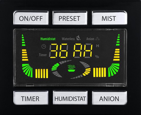 Medisana AH 665 Luchtbevochtiger - 4,5L - Hygrometer - Voor 30 m²