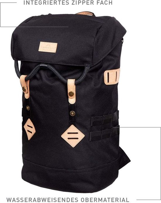 Doughnut Colorado Dagrugzak 47 cm - zwart