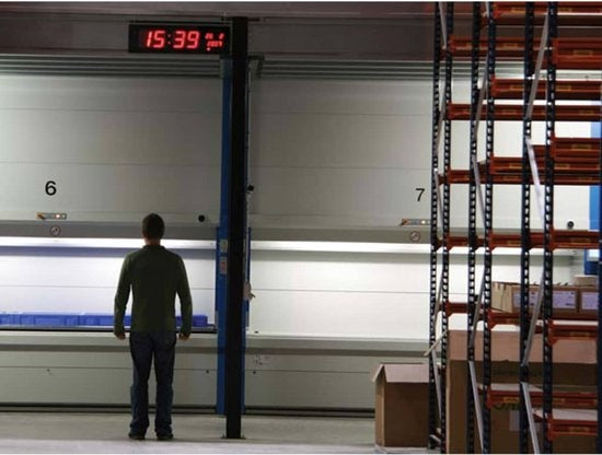 Wandklok Met Led-Display