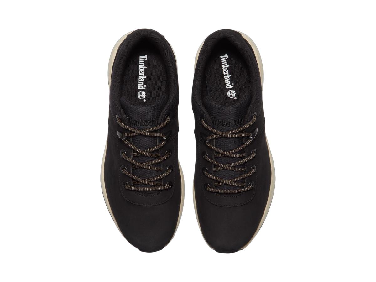 Timberland Sprint Low Lace Sneakers - Zwart Nubuck - maat 45.0