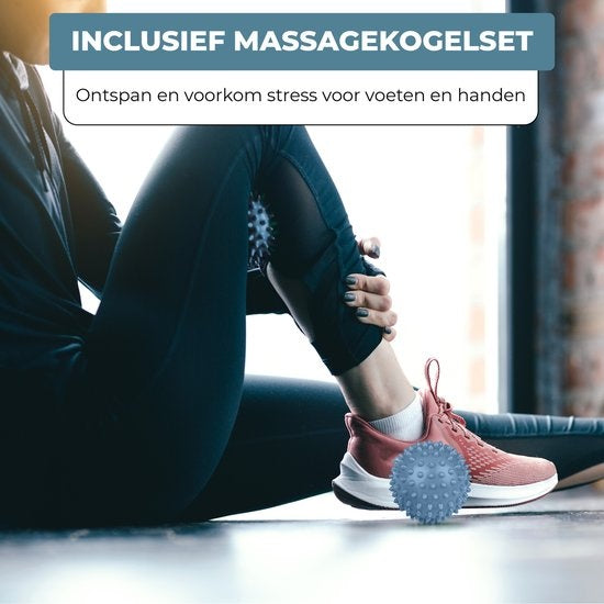Umbro Spijkermat - Acupressuur Mat - Shakti Mat - Massage Mat - 42x71cm - Blauw