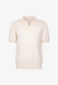 Seidensticker Polo Zonder Knopen - Off White - Maat XXL